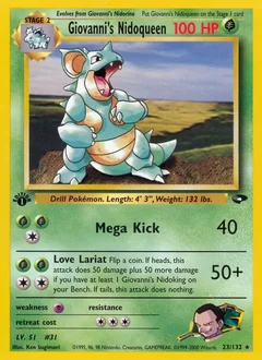 Giovanni's Nidoqueen 23