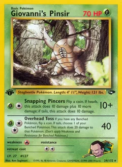 Giovanni's Pinsir 24
