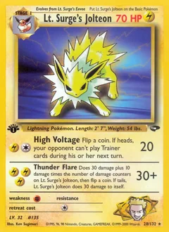 Lt. Surge's Jolteon 28