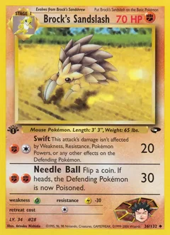 Brock's Sandslash 36