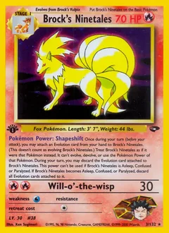 Brock's Ninetales Holo 3