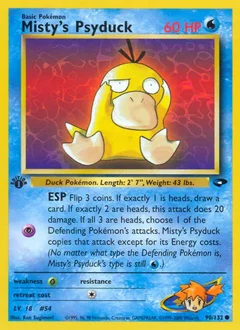 Misty's Psyduck 90