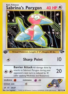 Sabrina's Porygon 98