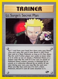 Lt. Surge's Secret Plan 107
