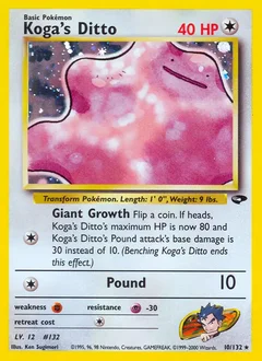 Koga's Ditto Holo 10
