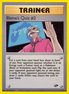 Blaine's Quiz #2 111