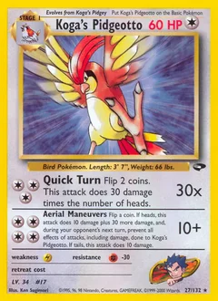 Koga's Pidgeotto 27