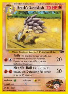 Brock's Sandslash 36