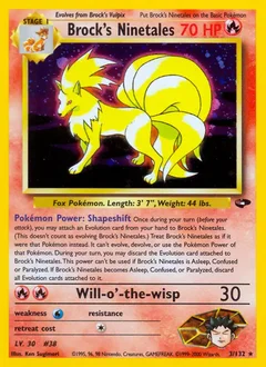 Brock's Ninetales Holo 3