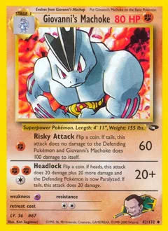 Giovanni's Machoke 42