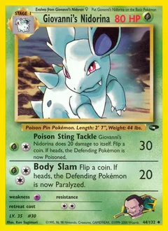 Giovanni's Nidorina 44