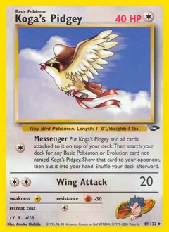 Koga's Pidgey 49