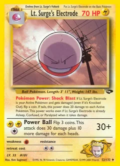 Lt. Surge's Electrode 52