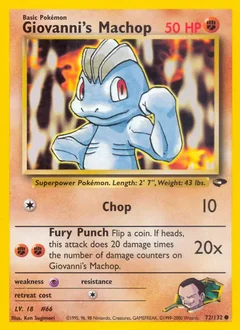 Giovanni's Machop 72
