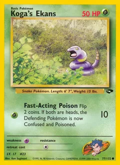 Koga's Ekans 77