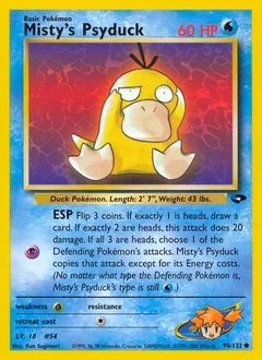 Misty's Psyduck 90