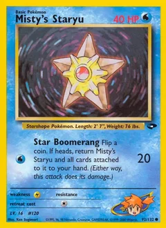 Misty's Staryu 92