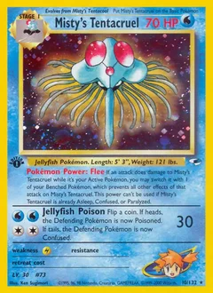 Misty's Tentacruel Holo 10