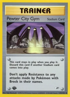 Pewter City Gym 115