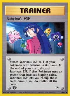 Sabrina's ESP 117