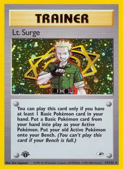 Lt. Surge Holo 17