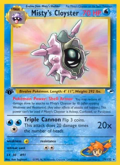 Misty's Cloyster 29