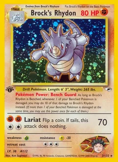 Brock's Rhydon Holo 2