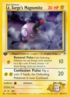 Lt. Surge's Magnemite 50