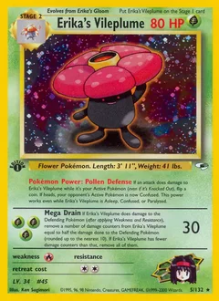 Erika's Vileplume Holo 5