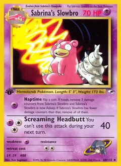 Sabrina's Slowbro 60