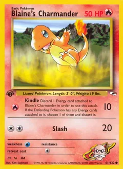Blaine's Charmander 61
