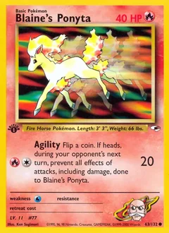 Blaine's Ponyta 63