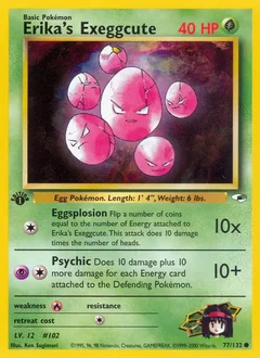 Erika's Exeggcute 77