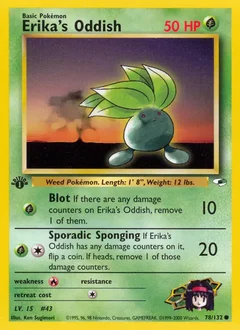 Erika's Oddish 78