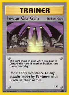 Pewter City Gym 115