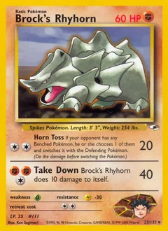 Brock's Rhyhorn 22