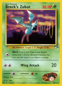 Brock's Zubat 24