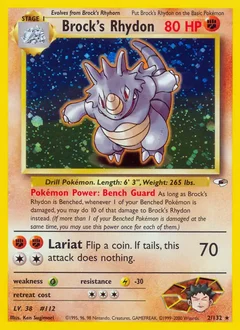 Brock's Rhydon Holo 2