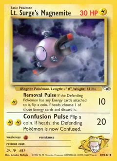 Lt. Surge's Magnemite 50