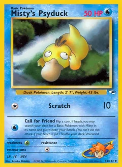 Misty's Psyduck 54