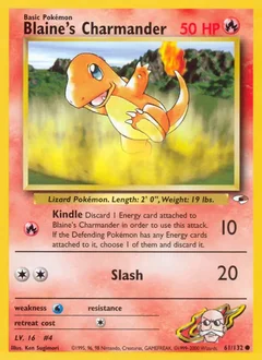 Blaine's Charmander 61