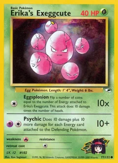 Erika's Exeggcute 77