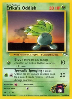 Erika's Oddish 78