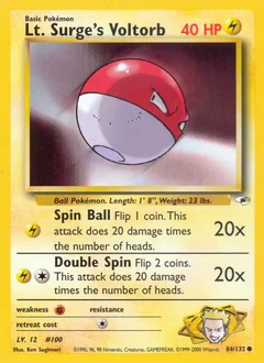 Lt. Surge's Voltorb 84