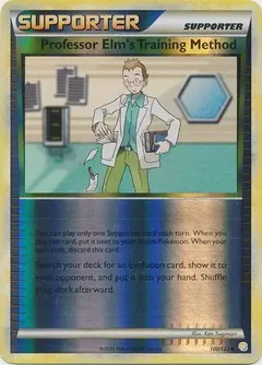 Professor Elm's Training Method Reverse Holo 100