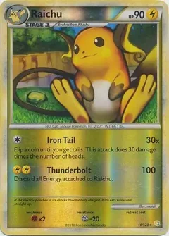 Raichu Reverse Holo 10