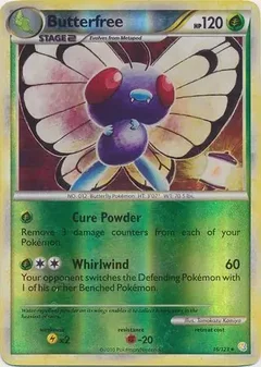 Butterfree Reverse Holo 16