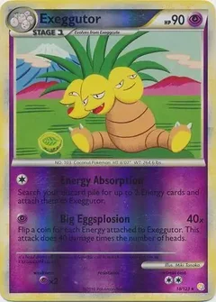 Exeggutor Reverse Holo 18