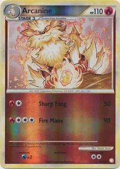 Arcanine Reverse Holo 1