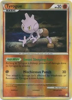 Tyrogue Reverse Holo 33